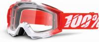 100% Очки кроссовые Strata MX, white red в Москве