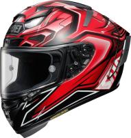 Shoei Шлем X-Spirit 3 Aerodyne красно-черно-белый в Москве