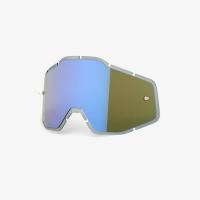 100% Линза Racecraft/Accuri/Strata Anti-Fog Injected Blue/Mirror/Smoke в Москве