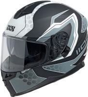 IXS Шлем HX 1100 2.2 Черно-белый Матовый в Москве