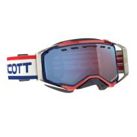 SCOTT Очки Prospect Snow Cross LS retro white/blue/light sensitive blue в Москве