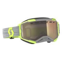 SCOTT Очки Fury LS Snow Cross camo grey/yellow light sensitive bronze в Москве