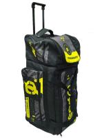 Grom Сумка MX1 Gearbag Fragments Neongrey с колесами и ручкой телескоп в Москве