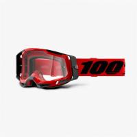 100% Очки Racecraft 2 Goggle Red/Clear Lens в Москве