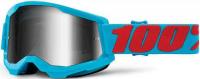 100% Очки кроссовые Strata MX, blue red в Москве