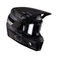 Leatt Мотошлем кроссовый Moto 9.5 Carbon Helmet Kit V24 Black в Москве