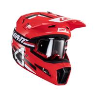 Leatt Шлем кроссовый Moto 3.5 Helmet Kit Red V24 в Москве