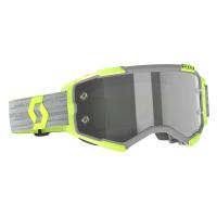 SCOTT Очки кроссовые Fury LS grey/yellow light sensitive grey works в Москве