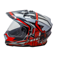 AIM Шлем кросс/эндуро JK802S Red/Grey/Black в Москве