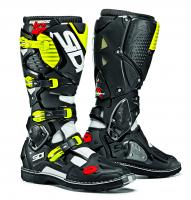 Sidi Ботинки Crossfire 3 White/Black/Yellow Fluo в Москве