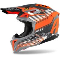 Airoh Мотошлем Aviator 3 Wave Orange Chrome в Москве