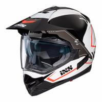 IXS Шлем HX 207 2.0 Бело-черно-красный в Москве