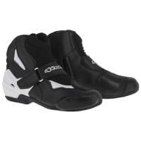 Alpinestars Мотоботы SMX 1 R Vented Черно-белый с графикой в Москве