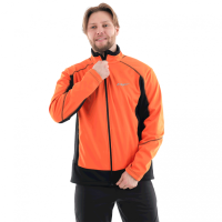 Dragonfly Куртка Explorer Black-Orange мужская Softshell в Москве