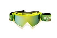 AiM Очки кроссовые (PRO) 157-900 Lime-White Glossy в Москве