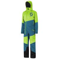 Scott Комбинезон зимний Back-X Dryo Lake Blue/Safety Yellow в Москве