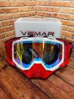 Scout Vemar Маска кросс MJ-1024-1 красно-белая в Москве