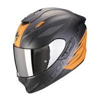 Scorpion Exo Мотошлем Exo-1400 Evo II Air Luma Черный Матовый/Оранжевый в Москве