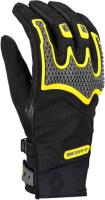Scott Перчатки Dualraid black/cyber yellow в Москве