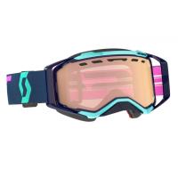 SCOTT Очки Prospect Snow Cross turquoise blue/pink/enhancer rose chrome в Москве