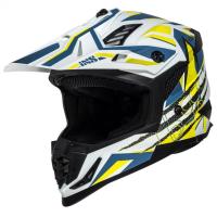 IXS шлем кроссовый iXS363 2.0 сине-желтый флуо в Москве