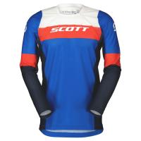 SCOTT Джерси 450 Angled Light blue/red в Москве