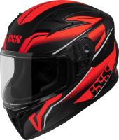 IXS Шлем 136 2.0 Kids Star 2 Черно-красно матовый в Москве