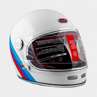 Beon Шлем Vintage F1 Shiny White/Red Blue в Москве