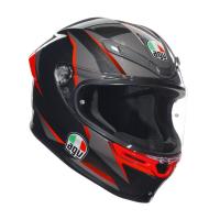 AGV Шлем K6 S Slashcut Black/Grey/Red в Москве