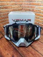 Scout Vemar Маска кросс MJ-1024-1 черно-серебристая в Москве