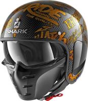 Shark Шлем S-Drak Carb Freestyle Cup Carbon/Gold в Москве