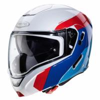 Caberg Мотошлем Horus Scout Белый Металлик/Красный/Синий в Москве