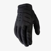 100% Мотоперчатки женские Brisker Black/Grey в Москве