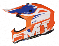 MT шлем кроссовый MX802 FALCON WESTON gloss pearl fluo orange в Москве