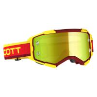 SCOTT Очки кроссовые Fury red/yellow yellow chrome works в Москве