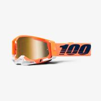 100% Очки Racecraft 2 Goggle Coral/Mirror True Gold Lens в Москве