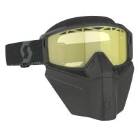 SCOTT Очки Primal Safari Facemask black/lime green black yellow в Москве