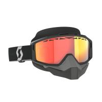 Scott Очки Split OTG Snow Cross LS black/white/light sensitive red chrome в Москве