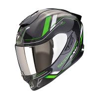 Scorpion Exo Мотошлем Exo-1400 Evo II Carbon Air Mirage Черный/Зеленый в Москве