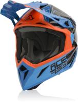 Acerbis Шлем Steel Carbon Orange/Blue в Москве