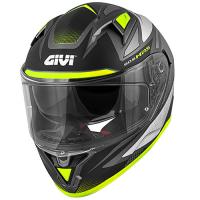 Givi Мотошлем Stoccarda Follow 50.6 (FS-825) серо-желтый в Москве
