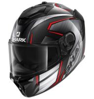 Shark Мотошлем Spartan GT Carbon Kromium Черный/Красный в Москве
