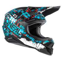 Oneal Кроссовый шлем 3Series Ride Синий/Черный в Москве
