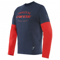 Dainese Футболка Paddock Black-Iris/Lava-Red/Lava-Red в Москве