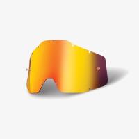 100% Линза Racecraft/Accuri/Strata Anti-Fog Mirror Red в Москве