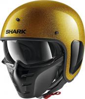 Shark шлем S-Drak Fiber Blank Glitter Gold в Москве
