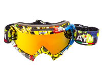 AiM Очки кроссовые (PRO) 157-800 Multicolor Glossy в Москве