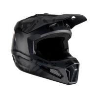 Leatt Шлем подростковый Moto 3.5 Junior Stealth в Москве