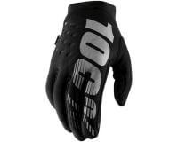 100% Мотоперчатки текстильные Brisker Black/Grey в Москве