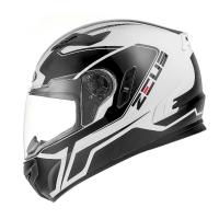 Zeus Шлем интеграл ZS-813A черно-белый в Москве